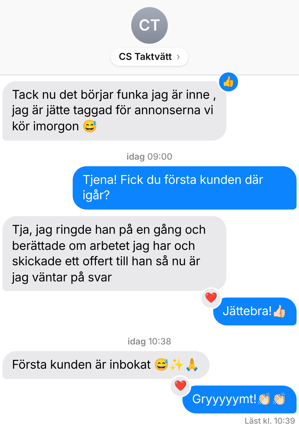 Kundkonversation 12