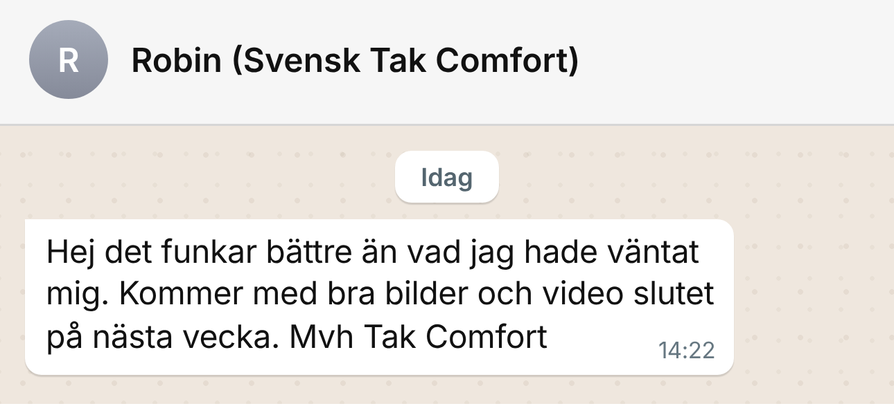 Kundkonversation 18