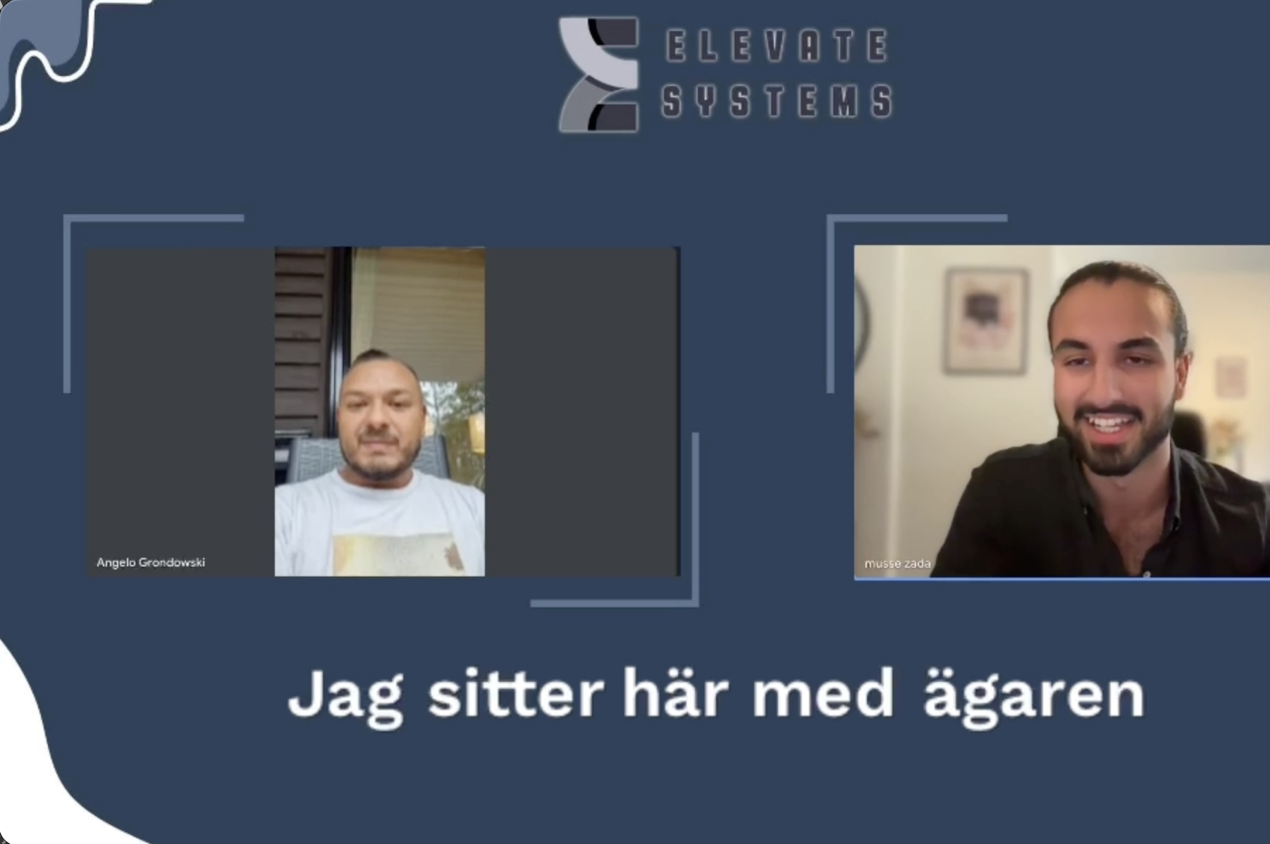 Förhandsvisning av kundcase med Angelo